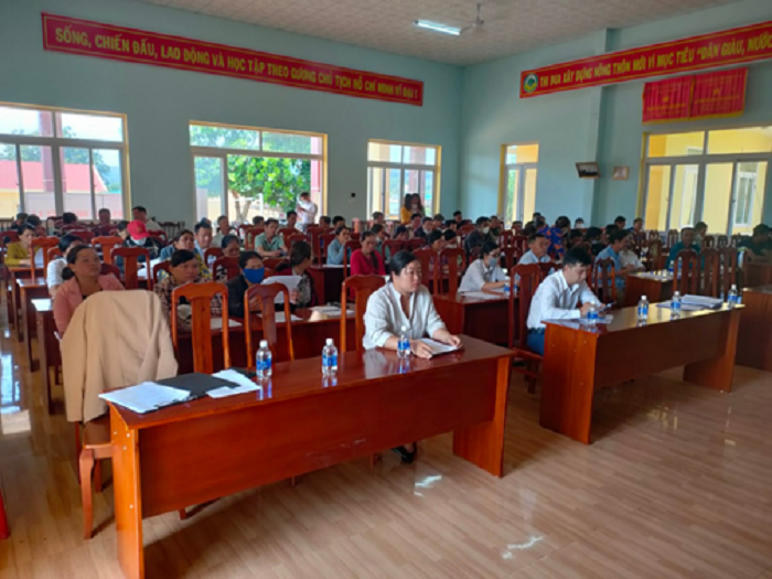 Trung tâm dịch vụ việc làm tỉnh Đắk Lắk phối hợp với UBND Xã Ea Hiao tổ chức phiên giao dịch việc làm lưu động tại xã Ea Hiao